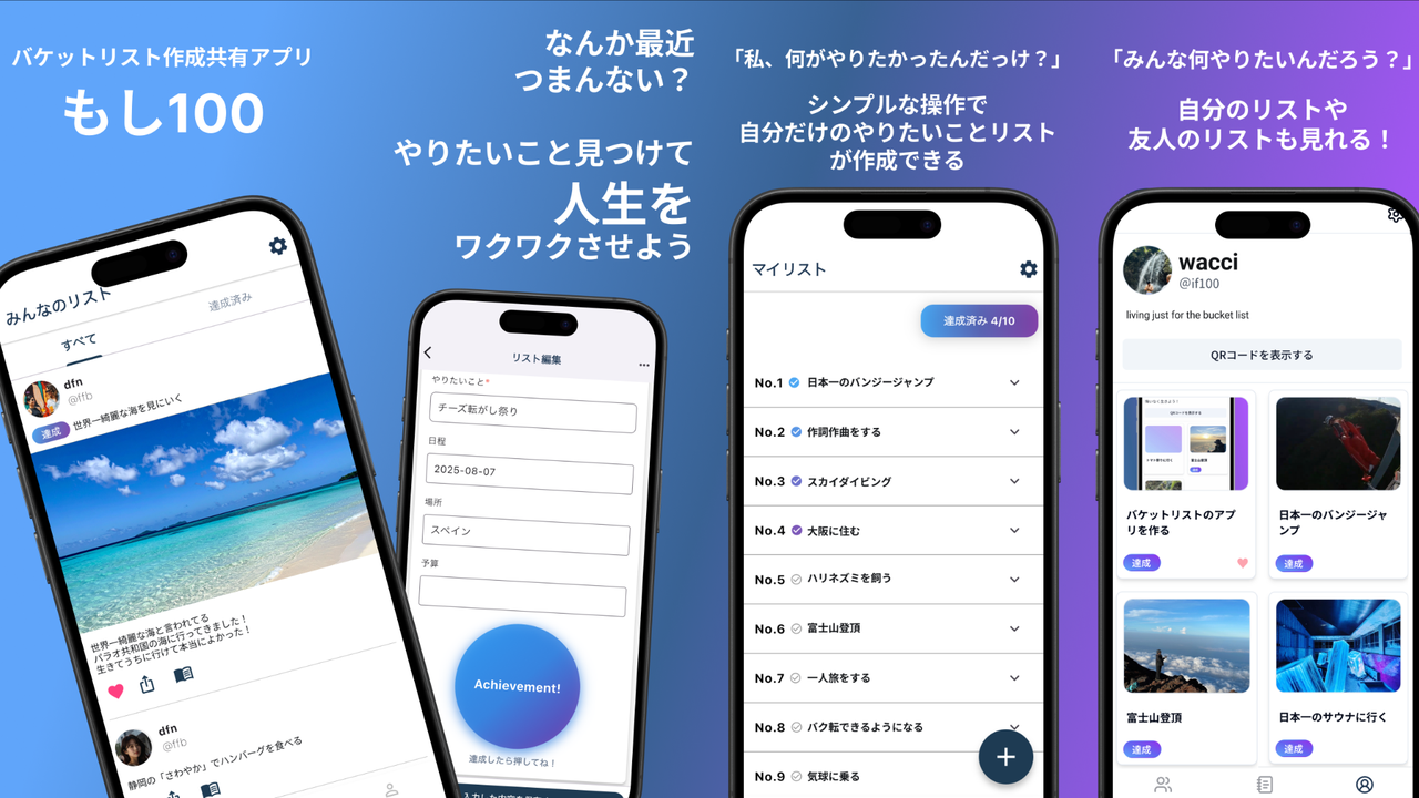 ios 版もし100