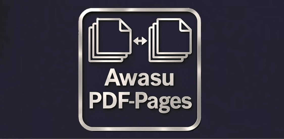 Awasu PDF-Pages｜PDF比較前の“ページ調整”を直感操作で快適に